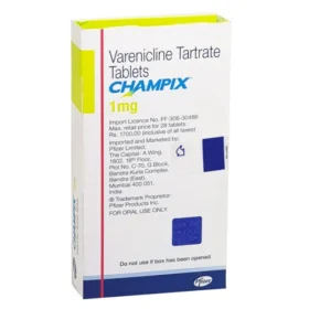 Champix (Varenicline) Tablet pack for smoking cessation treatment