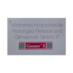Gemer Tablet PR (Glimepiride/Metformin)