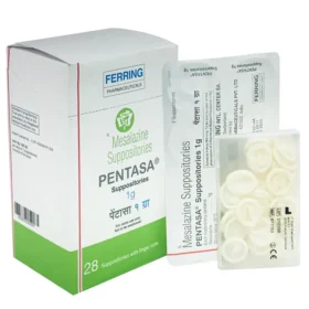 Pentasa Suppository 1g (Mesalamine)