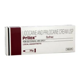 Prilox Cream (Prilocaine/Lidocaine)
