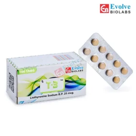 T-3 (Liothyronine Sodium B.P 25mcg.)