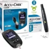Accu-Chek Guide Wireless Blood Glucose Monitoring System Glucometer with 10 Test Strips Free