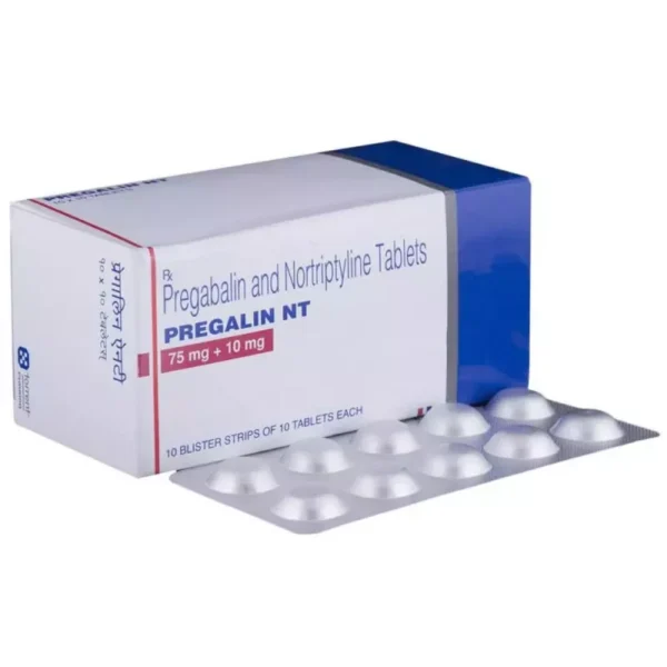 Pregalin NT Tablet (Pregabalin/Nortriptyline)