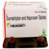 Headset Tablet (Sumatriptan/Naproxen)