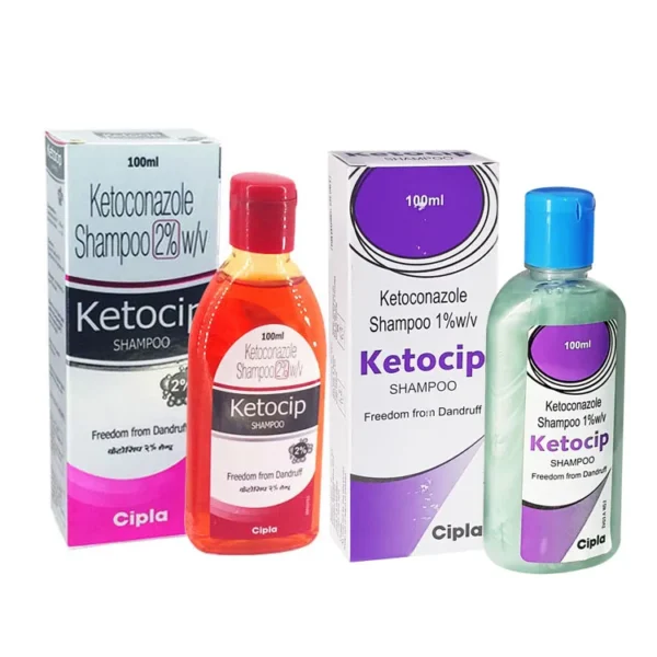 Ketocip Shampoo (Ketoconazole)