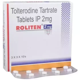 Roliten Tablet (Tolterodine)