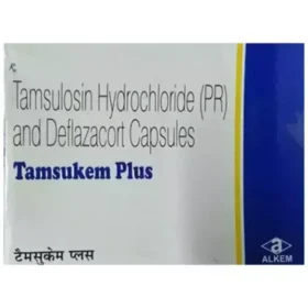 Tamsukem Plus (Tamsulosin and Deflazacort) Tablet