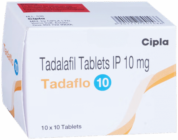 Tadaflo 10 mg (Tadalafil)