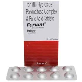 Ferium Chewable (Iron Folic Acid)