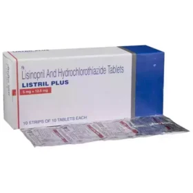 Listril Plus Tablet (Lisinopril and Hydrochlorothiazide)