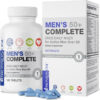 Bronson Men’s 50+ Multivitamin label with ingredients