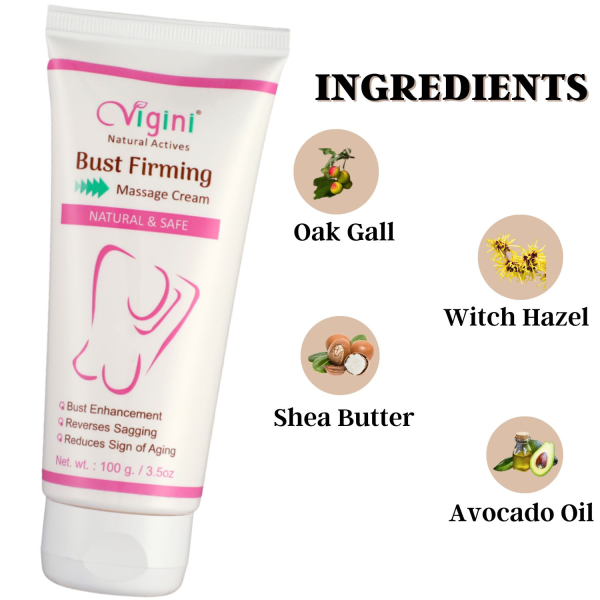 Vigini V-Tightening Gel 100ml + Bust Firming Massage Cream 100 ml - Image 3