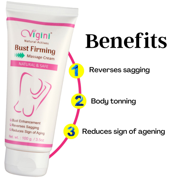 Vigini V-Tightening Gel 100ml + Bust Firming Massage Cream 100 ml - Image 5
