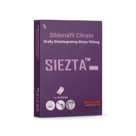 Siezta 100 Mg Sildenafil Oral Strips