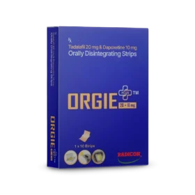 Orgie Plus 20+10 Mg Tadalafil+Dapoxetine Oral Strips